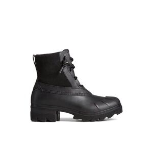 Sperry Black Winter Lace-Up Boots - Syren Ascend Boot